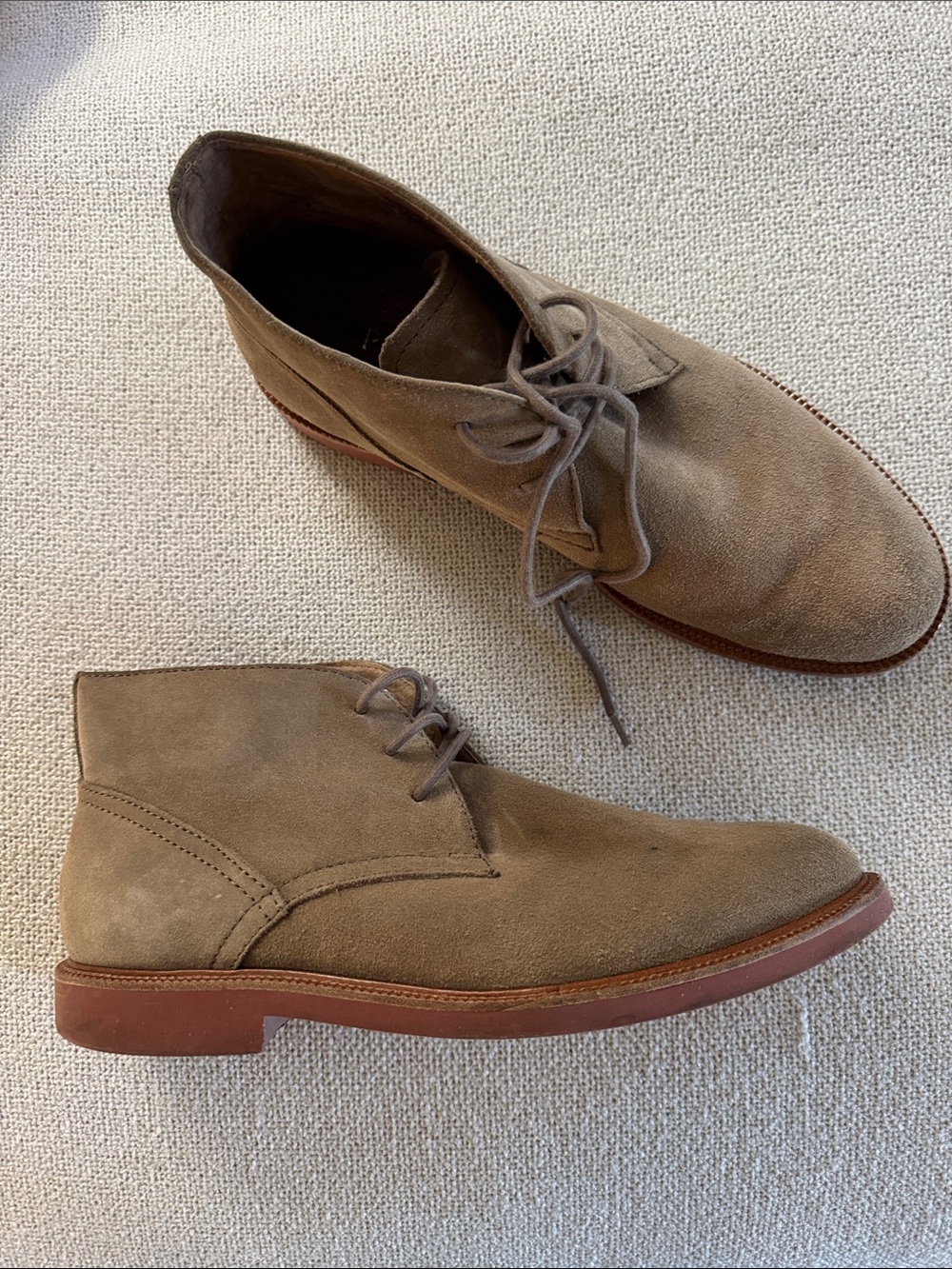 Polo by Ralph Lauren Taupe Suede Chukka Boots size 11D